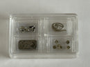 New Quads - Iron Nickel Zinc Vanadium Tin - 4 Medium Periodic Element Tiles