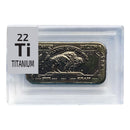 Titanium Bullion Ingot Periodic Element Tile - The Periodic Element Guys