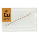 Copper Wire Periodic Element Tile - Small - The Periodic Element Guys