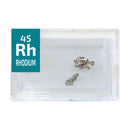 Rhodium Crystalline Periodic Element Tile - Small - The Periodic Element Guys