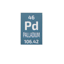 Palladium Foil Periodic Element Tile - Small - The Periodic Element Guys