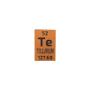 Tellurium Pieces Periodic Element Tile - Small - The Periodic Element Guys