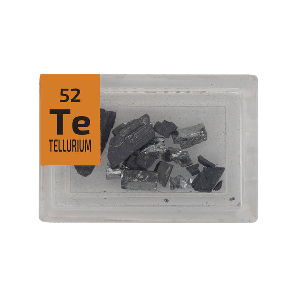 Tellurium Pieces Periodic Element Tile - Small - The Periodic Element Guys