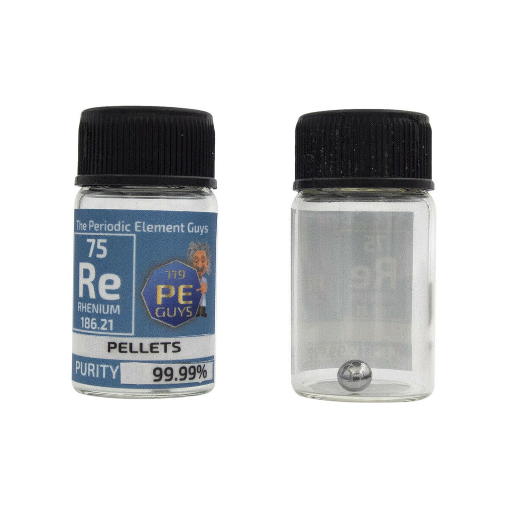 Rhenium Metal Element Sample - 1g Pellets - Purity: 99.99% | The Periodic  Element Guys