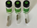 Calcium Strontium Barium Metal Crystals 1 Gram each 99.99% Clean in Argon in Ampoule