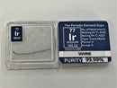 Iridium Wire 99.9% Periodic Element Tile 0.5mm Diameter 20mm Length - The Periodic Element Guys