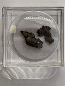 Meteorites Campo Del Cielo in a Magnifier Cube From 0.83 Grams - 3.87 Grams - The Periodic Element Guys