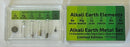 Micro Alkali Earth Metal Element set with reactive under argon Beryllium Barium Strontium