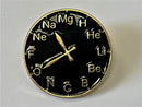 Pi, Magic Math and Element Clock, Science Enamel Lapel Pins Badge - The Periodic Element Guys