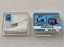 Lanthanum Metal in Glass ampoule under argon, Clean and Shiny 99.9% in a Periodic Element Tile - The Periodic Element Guys