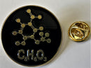 Pi, Magic Math and Element Clock, Science Enamel Lapel Pins Badge - The Periodic Element Guys