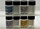 Gold Silver Platinum Palladium 0.1 Grams Electrode - Wire Set in Element Bottle - The Periodic Element Guys