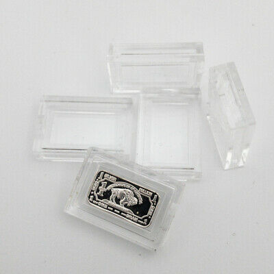 90 x 1 Gram Fine Silver Bullion Gold Platinum Bar bullion capsule airtight case - The Periodic Element Guys