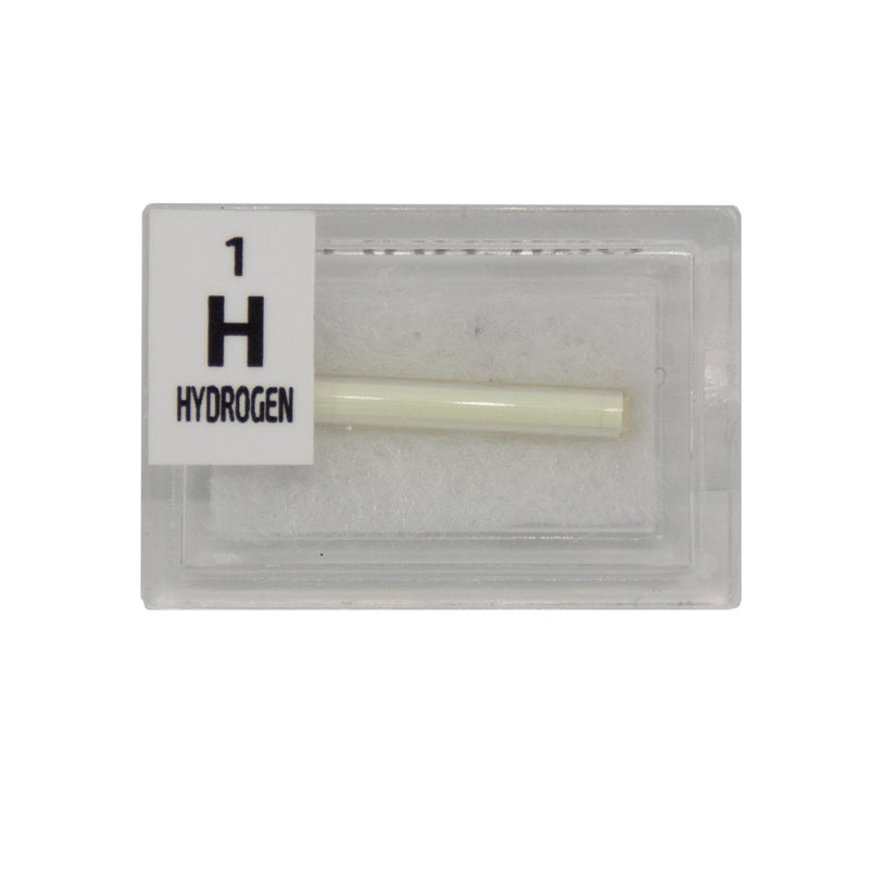 Hydrogen Tritium Tube 12mm Mini Periodic Element Tile - The Periodic Element Guys