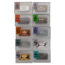 PEGUYS 10 Ingot Popular Set - The Periodic Element Guys