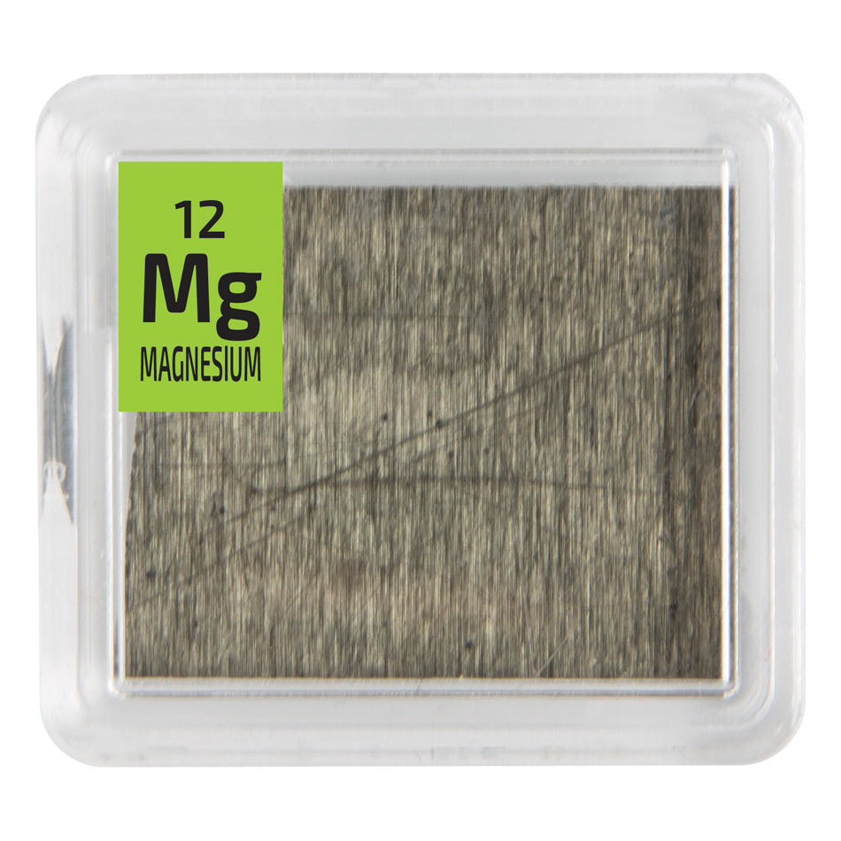 Magnesium Foil Periodic Element Tile | The Periodic Element Guys