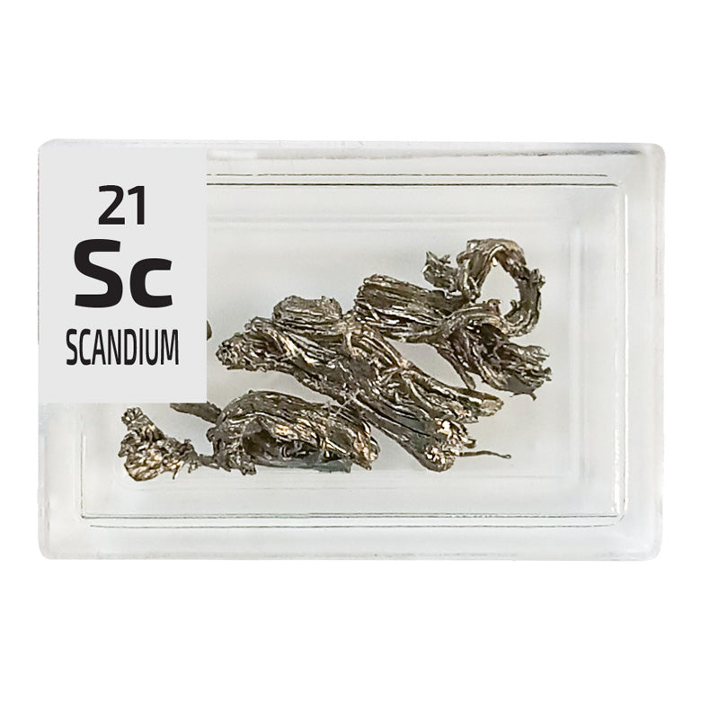 Scandium Crystalline Periodic Element Tile - Small - The Periodic Element Guys