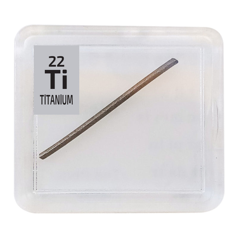 Titanium Wire Periodic Element Tile - The Periodic Element Guys