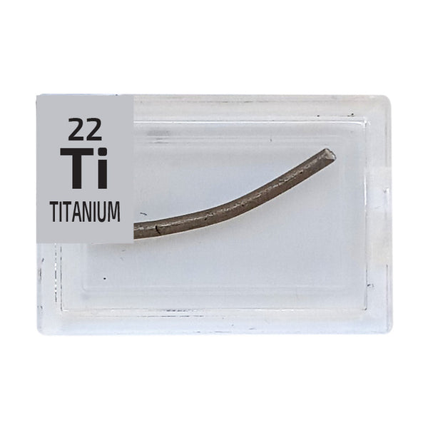 Titanium Wire Periodic Element Tile - Small