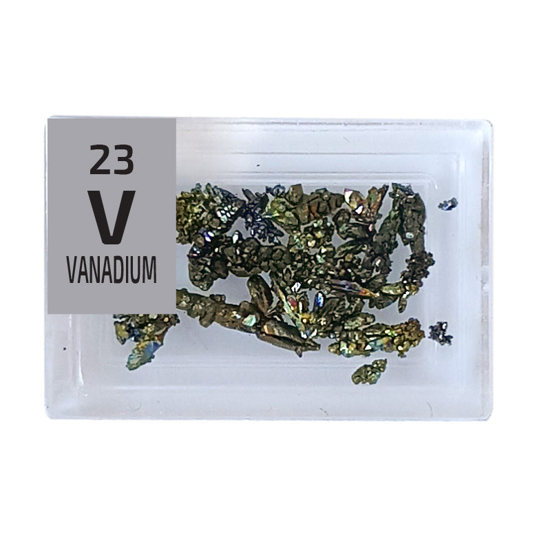 Vanadium Pieces Periodic Element Tile - Small - The Periodic Element Guys