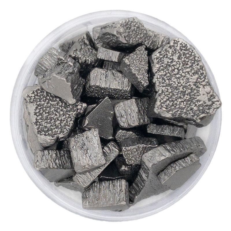 99.99% Pure Iron Electrolyte Flakes - The Periodic Element Guys