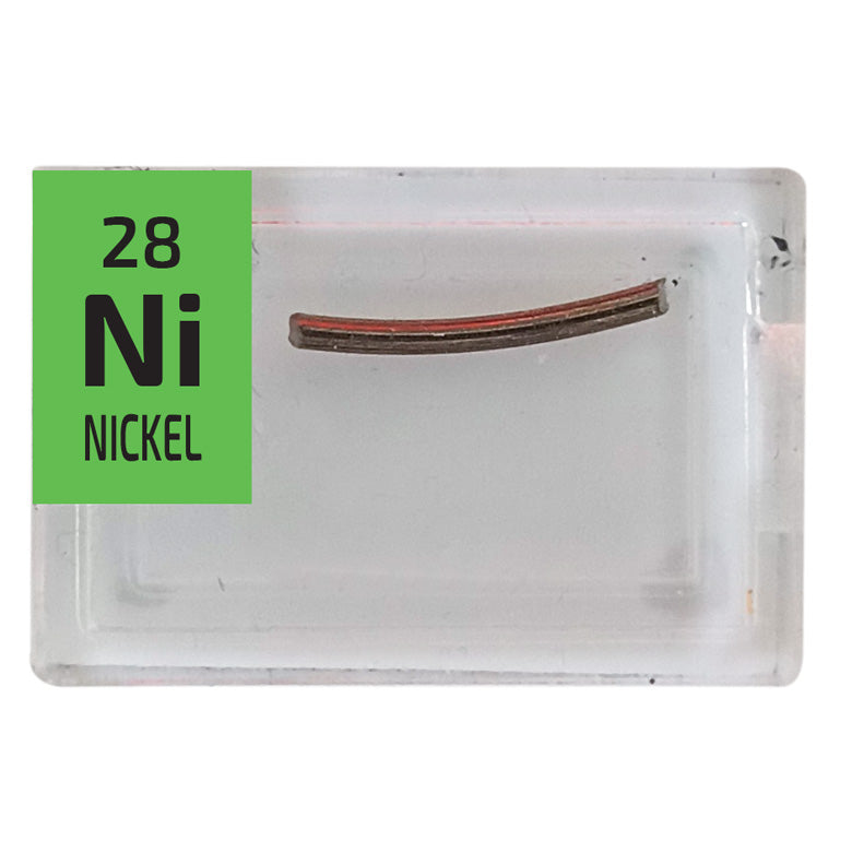 Nickel Wire Periodic Element Tile - Small - The Periodic Element Guys