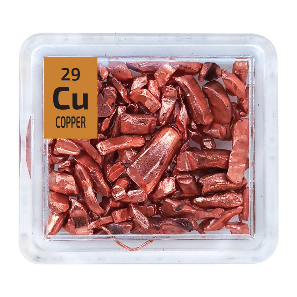 Copper Pieces Periodic Element Tile | The Periodic Element Guys