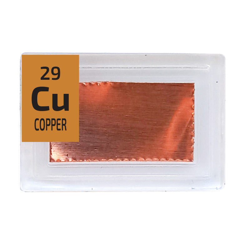 Copper Foil Periodic Element Tile - Small - The Periodic Element Guys