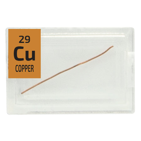 Copper Wire Periodic Element Tile - Small - The Periodic Element Guys