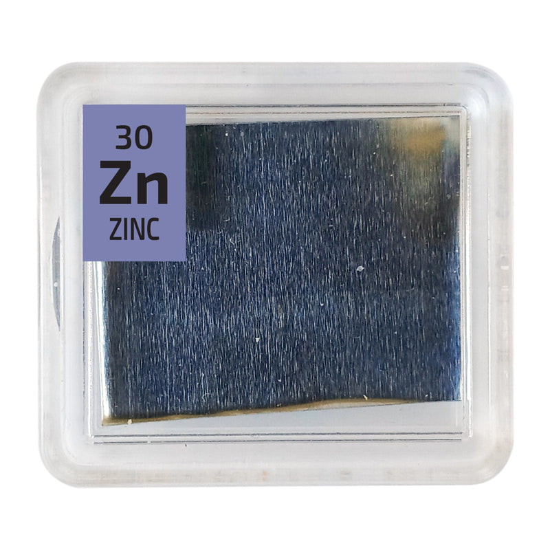 Zinc Foil Periodic Element Tile - The Periodic Element Guys