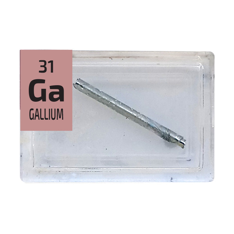 Gallium Wire Periodic Element Tile - Small - The Periodic Element Guys