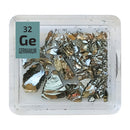 Germanium Crystal Pieces Periodic Element Tile - The Periodic Element Guys