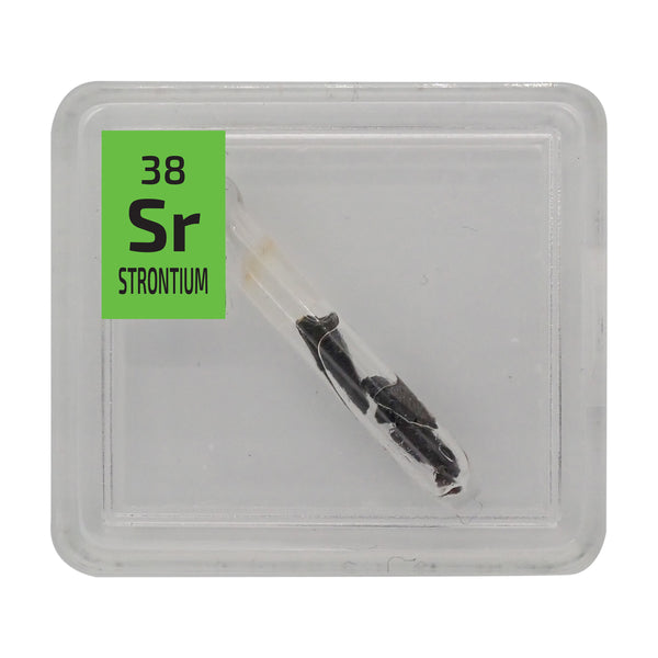Strontium Ampoule in a Periodic element tile - The Periodic Element Guys