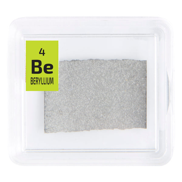 Beryllium Foil Periodic Element Tile - The Periodic Element Guys