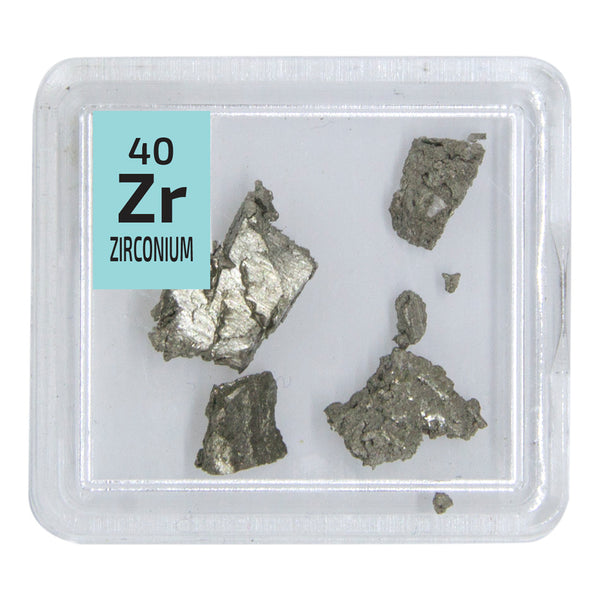 Zirconium Pieces Periodic Element Tile - The Periodic Element Guys