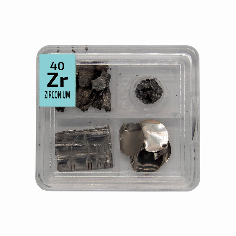Zirconium Metal Pieces Powder Ingot Foil Quad Element Tile Pure - Periodic Table - The Periodic Element Guys