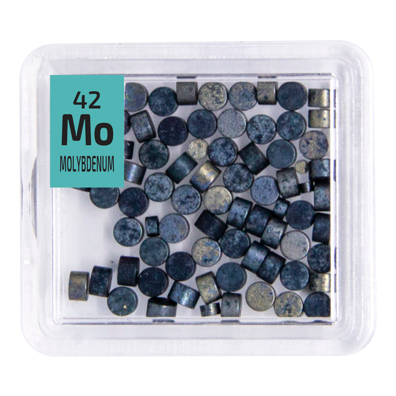Molybdenum Disks Periodic Element Tile - The Periodic Element Guys