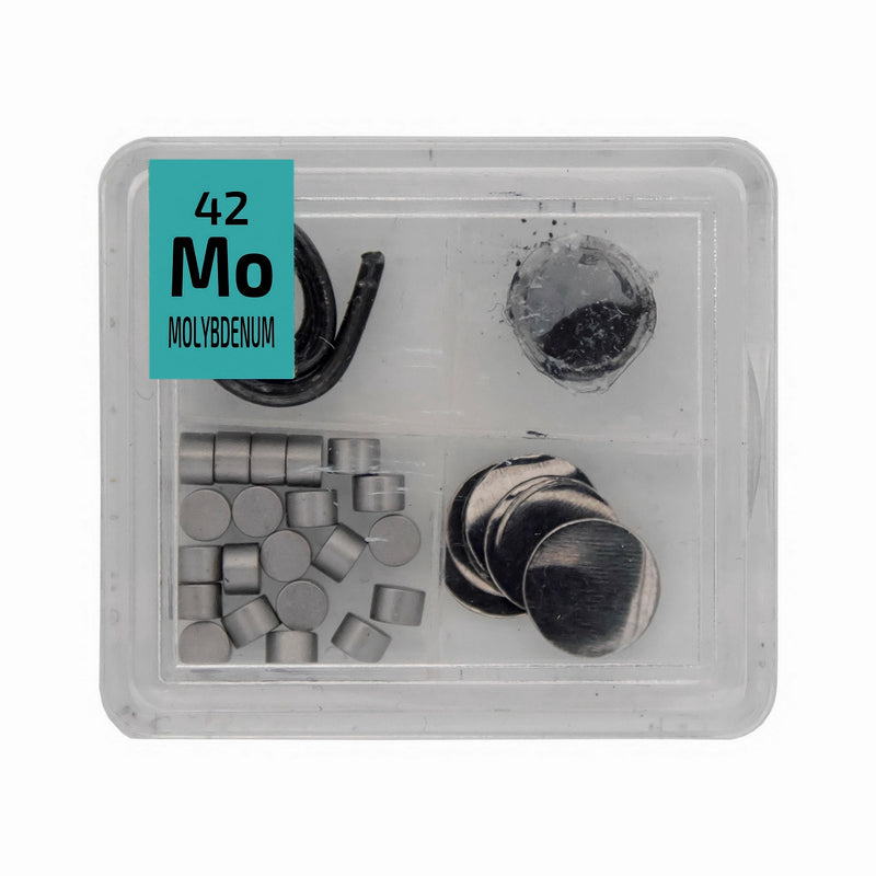 Molybdenum Metal Wire Powder Pellets Foil Quad Element Tile Pure - Periodic Table - The Periodic Element Guys