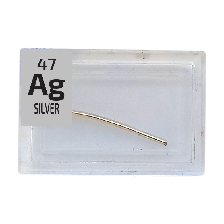 Silver Wire Periodic Element Tile - Small - The Periodic Element Guys