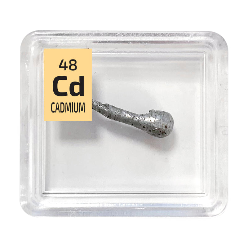 Cadmium Pellet Periodic Element Tile - The Periodic Element Guys