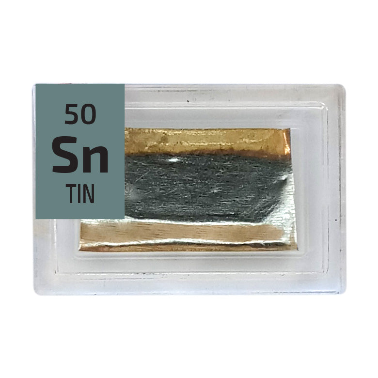 Tin Foil Periodic Element Tile - Small - The Periodic Element Guys