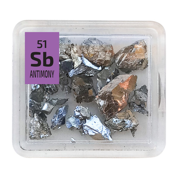 Antimony Pieces Periodic Element Tile - The Periodic Element Guys