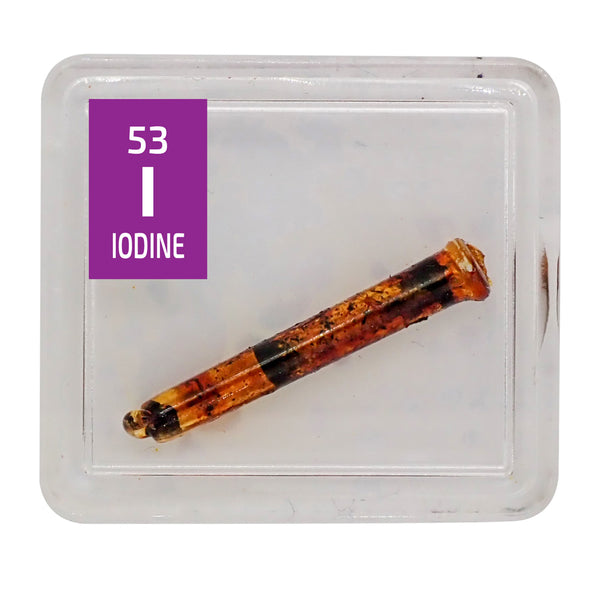 Iodine 99.99% Periodic Element Tile - The Periodic Element Guys