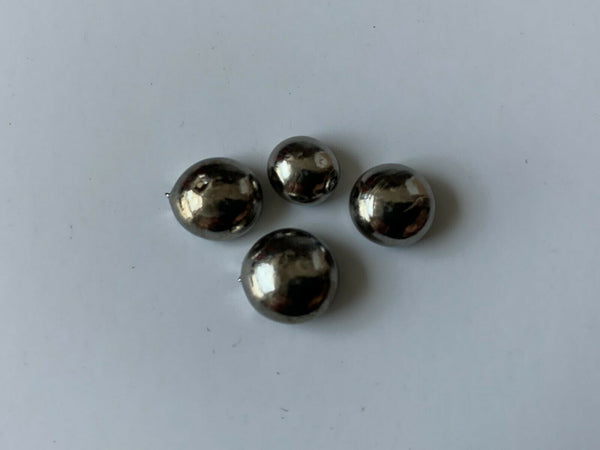 Hafnium Metal solid Arc Melted Beads. 10 Grams + 99.95% Pellets 3 - 4 Pieces - The Periodic Element Guys