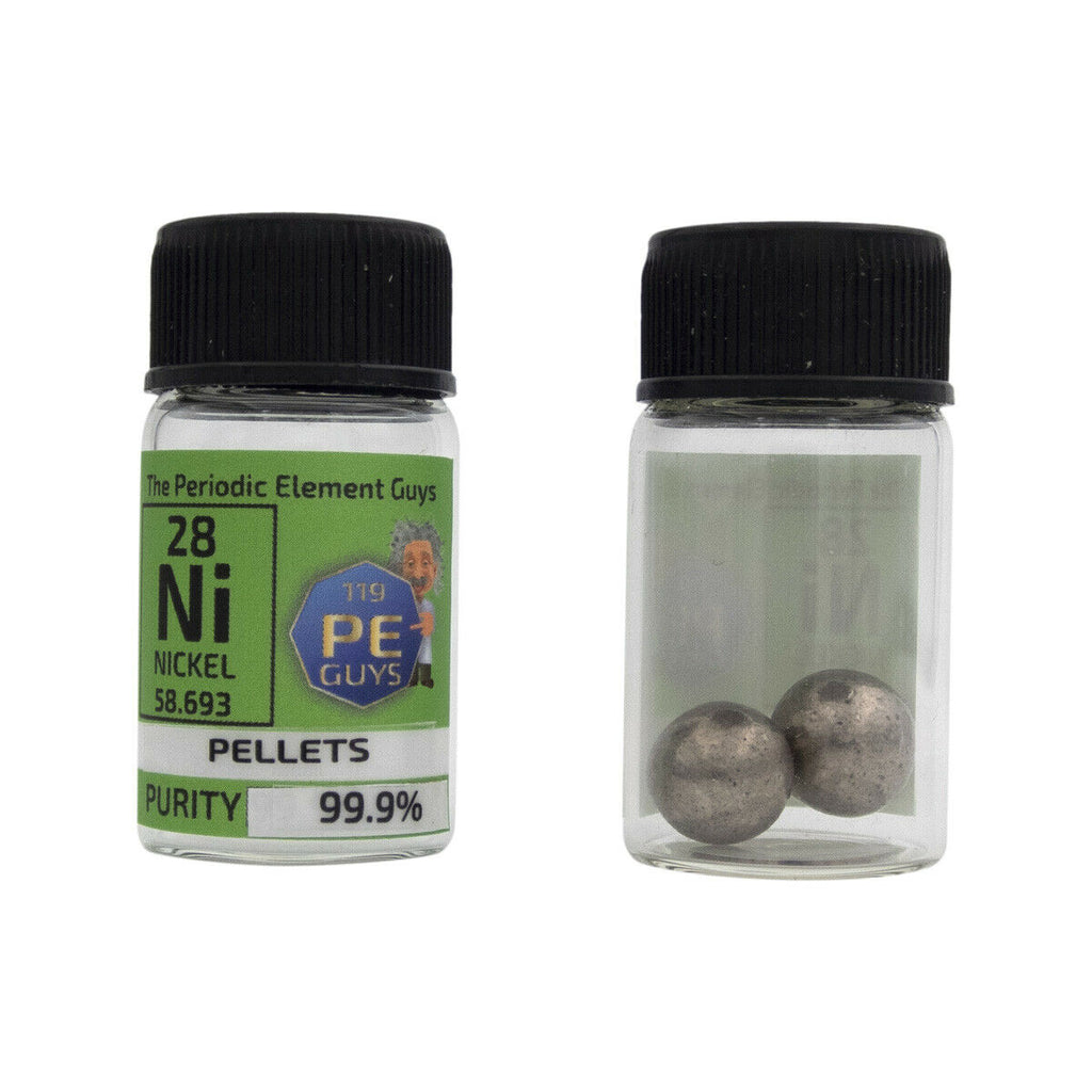 Nickel Metal Element Sample - 10g Pellets - Purity: 99.9% | The ...