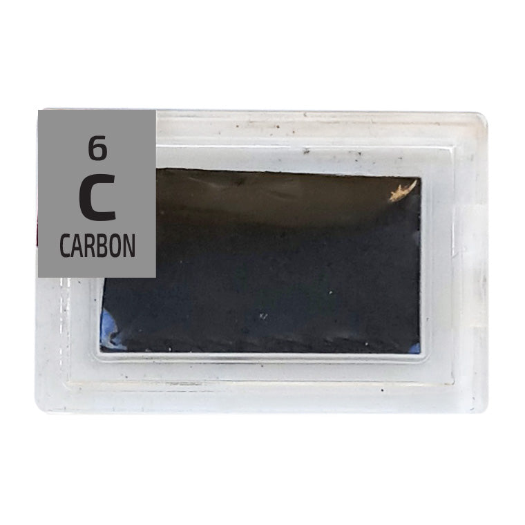 Carbon Foil Periodic Element Tile - Small - The Periodic Element Guys