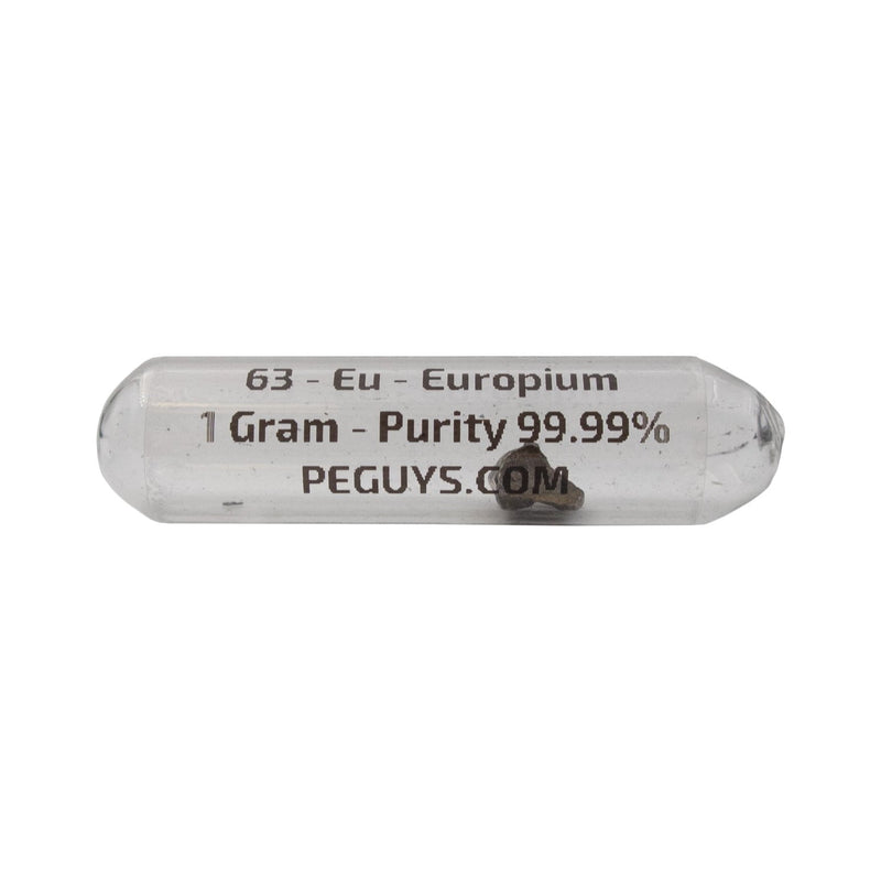99.99% Pure 1 Gram Rare Earth Europium Metal - The Periodic Element Guys