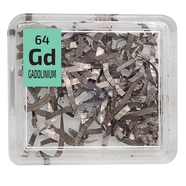 Gadolinium Turnings Periodic Element Tile - The Periodic Element Guys