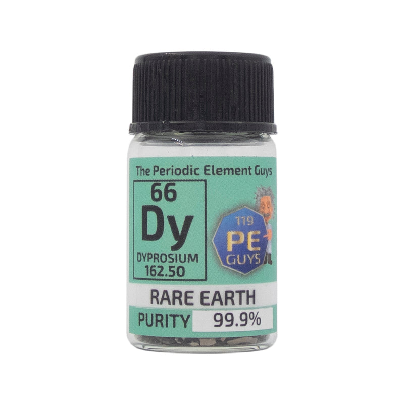 Dysprosium Rare Earth Element Sample - Purity: 99.99% - The Periodic Element Guys