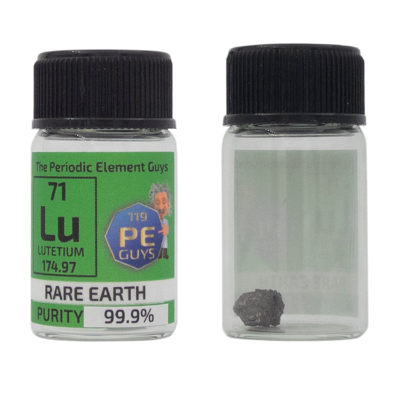 Lutetium Metal Element Sample - 1g Pieces - Purity: 99.99% - The Periodic Element Guys